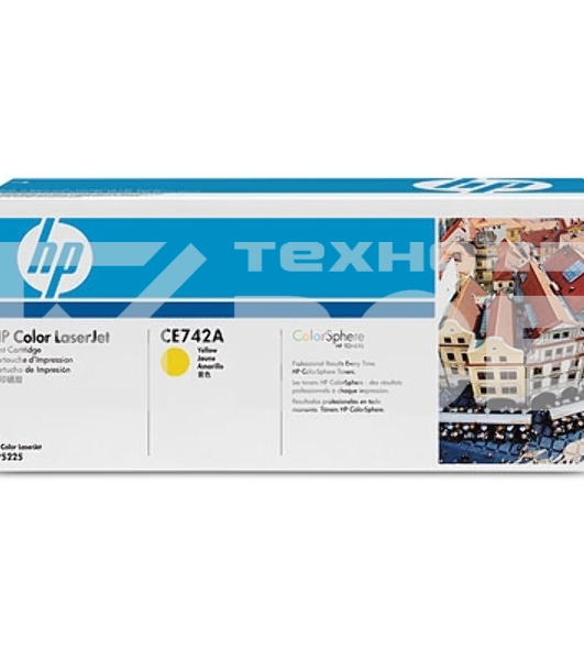 Картридж лазерный HP CE742A желтый Color LJ CP5225 (7300стр.)