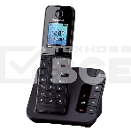 Телефон беспроводной (DECT) Panasonic KX-TGH220RUB черный {АОН, Caller ID, 