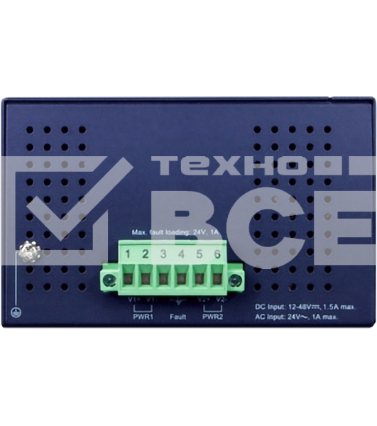 Коммутатор PLANET IGS-4215-16T2S IP30 Industrial L2/L4 16-Port 10/100/1000T + 2-Port 100/1000X SFP Managed Switch (-40~75 degrees C, dual redundant power input on 12~48VDC/24VAC terminal block)