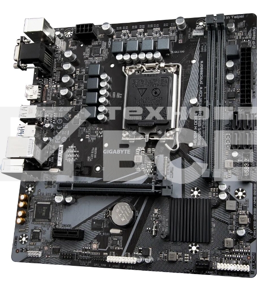 Материнская плата Gigabyte H610M H DDR4 Soc-1700 Intel H610 2xDDR4 mATX AC`97 8ch(7.1) GbLAN+VGA+HDMI