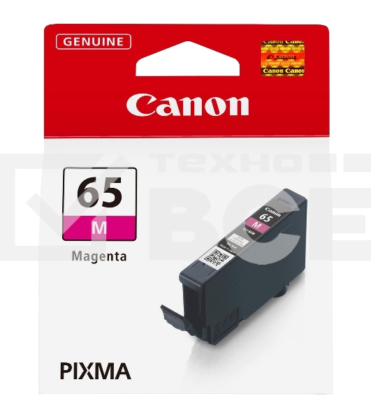 Картридж струйный Canon CLI-65 M пурпурный 12,6 мл