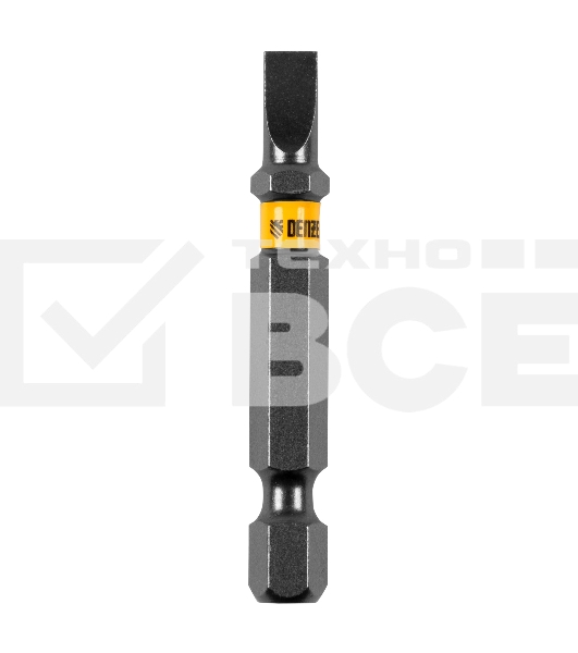 Набор бит SL5,0х50, сталь S2, шестигранный профиль, 10шт. Denzel