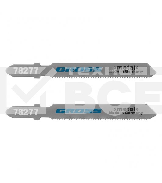 Полотна для электролобзика  по металлу, 2 шт.( 3111 - T118A ) Gross
