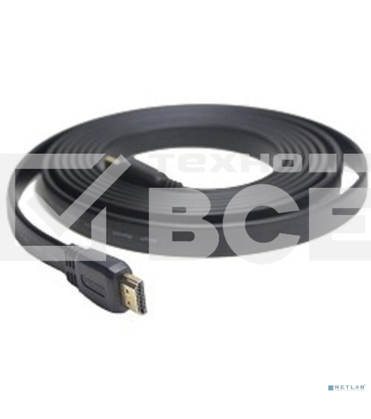 Кабель Cablexpert HDMI-mini HDMI CC-HDMI4C-6, 19M/19M, v2.0, медь, позол.разъемы, экран, 1.8м, черный, пакет