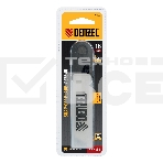 Лезвия Denzel 18 мм, сталь SK5 - 0,6 мм, усиленные, 5 шт., фото2