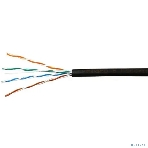 Кабель SkyNet Standart UTP outdoor 4x2x0,48, медный, FLUKE TEST, кат.5e, однож., 100 м, box, черный CSS-UTP-4-CU-OUT/100, фото3