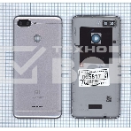 Задняя крышка для Xiaomi Redmi 6, серая, фото 1