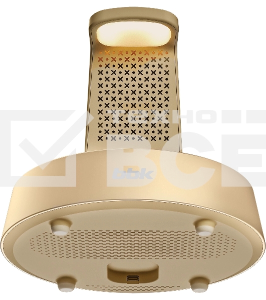 Портативная колонка BBK BTA1110 золотистый 10W 2.0 BT 10м 1800mAh