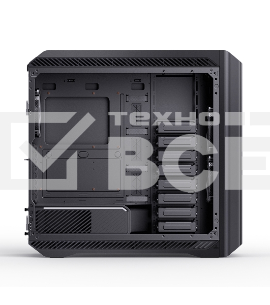 Компьютерный корпус  E-ATX/ JONSBO D500 BK, E-ATX case, 2xU3.0+1xType-C, Combo Audio, 2.0mm aluminium +metal