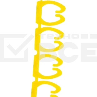 Клипсы Lanmaster LAN-MCC-NUM-SET-C6 для маркировки ПВХ6.5мм (упак.:100шт)
