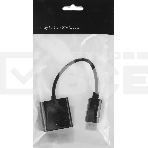 Кабель-переходник аудио-видео Premier H105 DisplayPort (m)/HDMI (f) 0.15м. черный (A3378), фото3