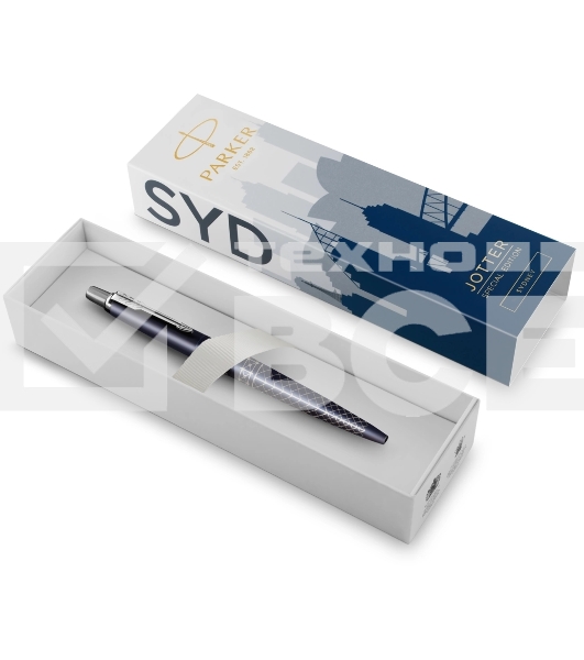 Ручка шариков. Parker Jotter Global Icons SE Sydney K179 (2198196) синий M син. черн. подар.кор.