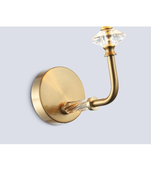 Настенный светильник Ambrella light LH71506 BS/FR латунь/белый матовый E14 max 40W 230*120*310