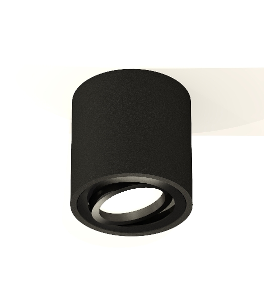 Светильник Ambrella Light XS7532002 SBK/PBK черный песок/черный полированный MR16 GU5.3 (C7532, N7002)