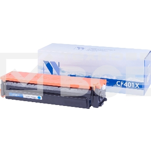 Картридж лазерный NVPrint совместимый HP CF401X Cyan для CLJ Color M252, MFP M277 (2 300k)