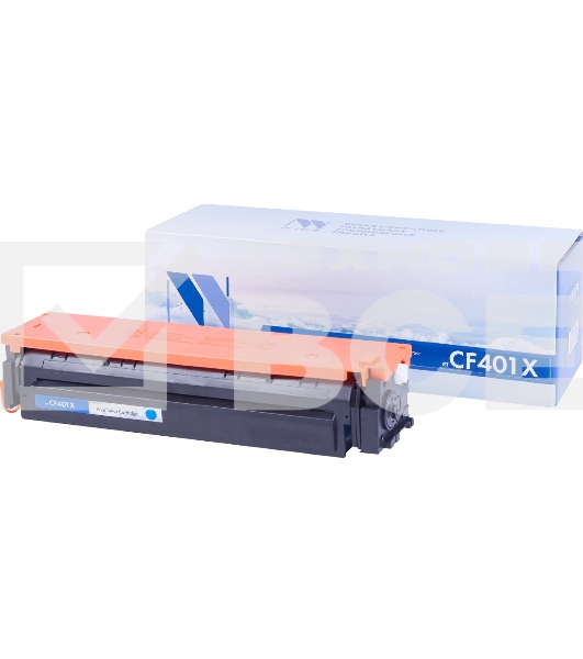 Картридж лазерный NVPrint совместимый HP CF401X Cyan для CLJ Color M252, MFP M277 (2 300k)