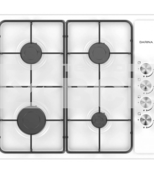 Газовая варочная панель Darina 1T1 BGM341 11 W, белая