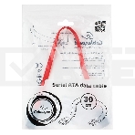 Кабель интерфейсный SATAIII Cablexpert CC-SATAM-DATA-0.3M, 30см, 7pin/7pin, защелка, пакет, фото4