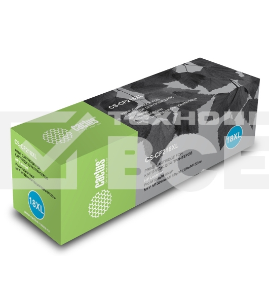 Картридж лазерный Cactus CS-CF218XL черный (6000 стр.) для HP LJ M104/ M132
