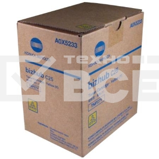 Картридж лазерный Konica-Minolta bizhub C25 желтый TNP-27Y
