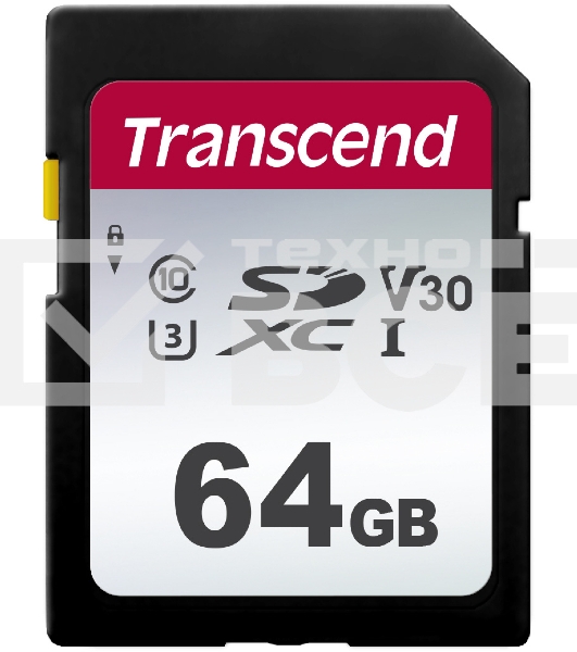 Флеш карта SD 64GB Transcend SDХC UHS-I U3
