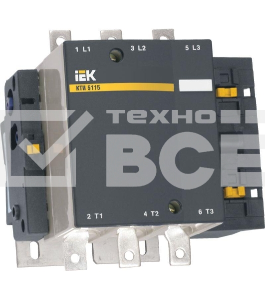 Контактор КТИ-5185 185А 400В/АС3 ИЭК KKT50-185-400-10