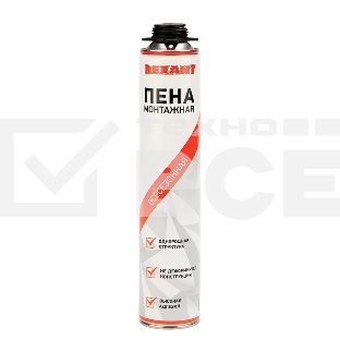 Пена монтажная всесезонная для пистолета 50 л Rexant