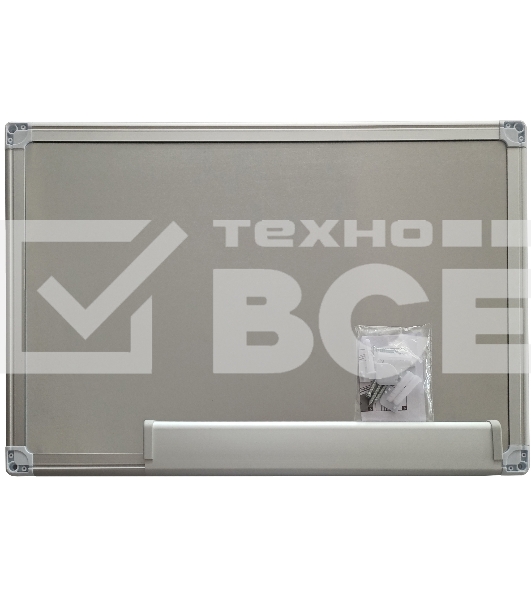 Доска магнитно-маркерная Silwerhof белый 60x90см алюминиевая рама