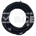 Патч-корд Buro UTP 4 пары cat5E CCA molded 10м черный RJ-45 (m)-RJ-45 (m), фото2