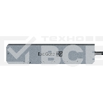 Док-станция ExeGate EX293983RUS DUB-21C/PD/CR/H (кабель-адаптер USB Type-C --> 2xUSB3.0 + Card Reader + PD 100W + HDMI 4K@60Hz, Plug&Play, серый), фото6