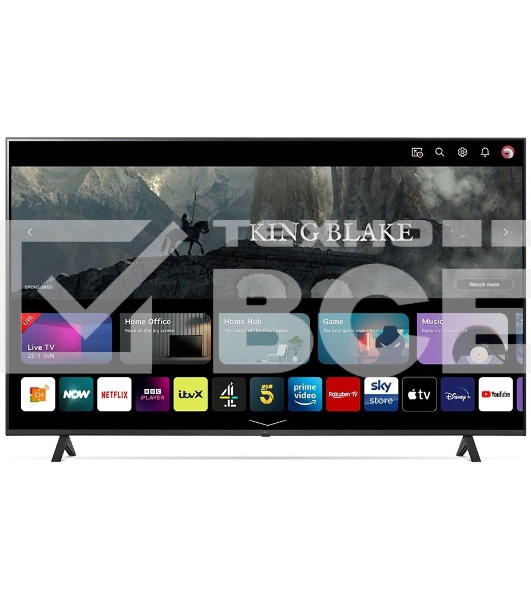 Телевизор LG 50' 50UR78006LK.ARUB черный LED UHD 50Hz WebOS