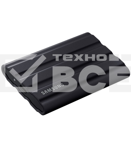 Твердотельный диск 2TB Samsung T7 Shield MU-PE2T0S/WW , V-NAND, USB 3.2 Gen 2 Type-C  [R/W - 1000/1050 MB/s]/EU