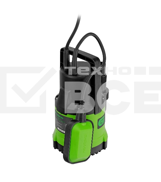 Дренажный насос Сибртех для чистой воды СДН300-5 300 Вт напор 65м 6500 л/ч