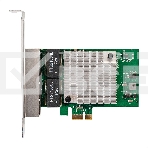 Сетевой адаптер ExeGate EXE-564 (PCI-E x1 v2.0, 4xRJ45, UTP 10/100/1000Mbps, Realtek Chipset RTL8111H+ASM1184e), фото4