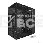 Компьютерный корпус Exegate EX283125RUS  Minitower ExeGate BAA-108 Black, mATX, <AAA400, 80mm>, 2*USB, Audio, фото3