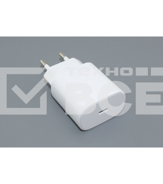 Блок питания (сетевой адаптер) Amperin USB-C (YDS-TC025-001) 25W, белый