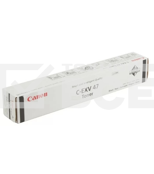 Картридж лазерный Canon C-EXV47BK (8516B002) черный (19 000 стр.) для Canon iR-ADV С351iF/C350i/C250i
