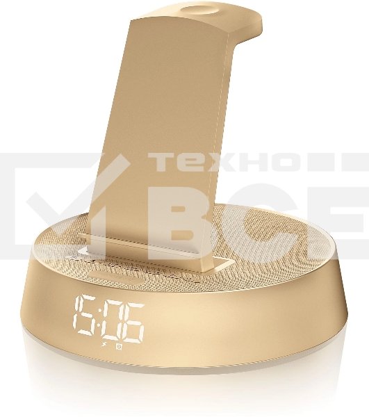 Портативная колонка BBK BTA1110 золотистый 10W 2.0 BT 10м 1800mAh
