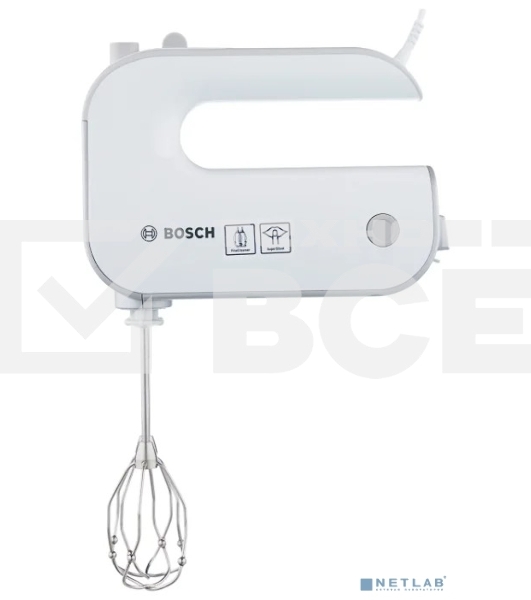 Миксер ручной Bosch MFQ4070 500Вт белый