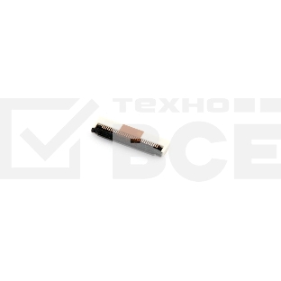 Разъем FPC Flip-Lock 0512-32 32 pin высота 1,2мм шаг 0,5мм