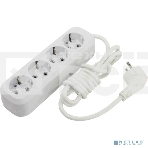 Удлинитель Smartbuy SBE-16-4-02-Z 4 гнезда 2 метра 16А/3,5 кВт с заземлением ПВС 3х1мм2, фото 1