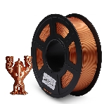 Филамент NVPRINT Silk PLA+Copper для 3D печати диаметр 1.75мм длина 330 метров масса 1 кг, фото 1