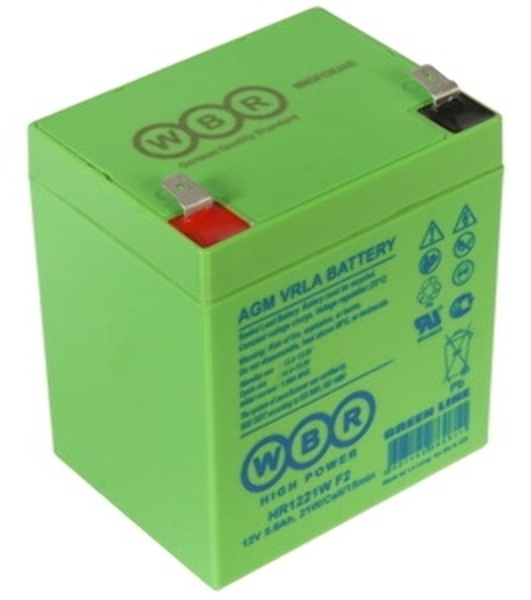 Батарея для ИБП WBR HR 1221W (12V 5Ah) F2
