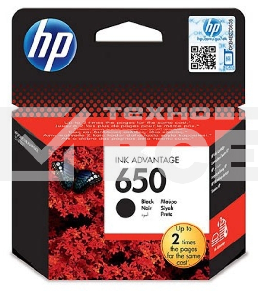 Картридж струйный HP 650 CZ101AE черный для HP DJ IA 2515