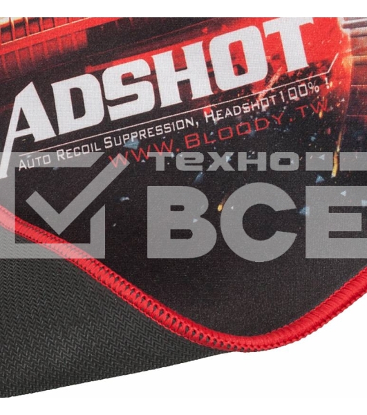 Коврик A4-B-071, Bloody, для игровой мыши, размер 35 * 28 * 0.4