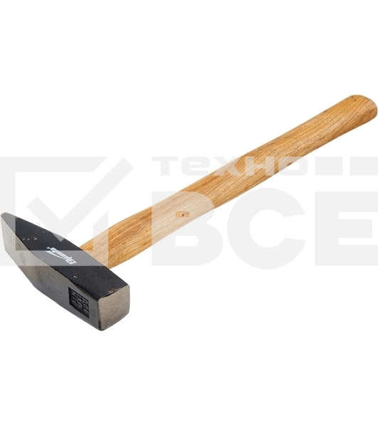 Молоток слесарный Sparta 400 г квадратный боек деревянная рукоятка