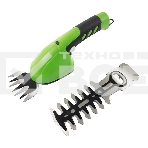 Ножницы GREENWORKS 2903307аккумуляторные садовые кусторез 3.6В, фото 1