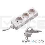 Бытовые удлинители СТАРТ S 3x1-Z {Удлинитель с заземлением 3р1,5м (3 розетки 1,5 метра)}, фото 1