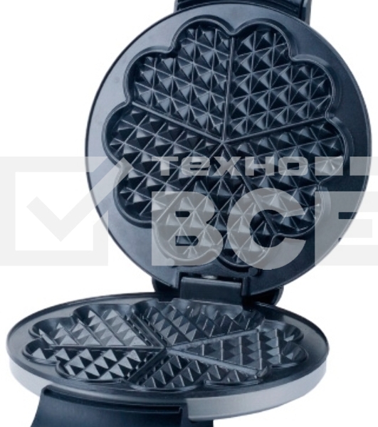 Вафельница Centek CT-1449 (венские вафли 5 сердец)