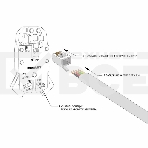 PROconnect Телефонный разъем RJ-9(4P4C), фото4
